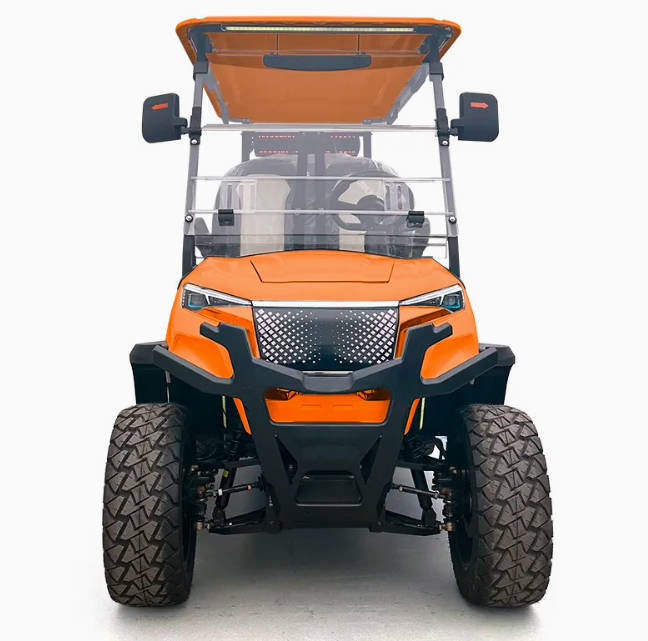 4 Seats Electric Golf Cart New Energy Lithium Battery Golf Buggy Car 2