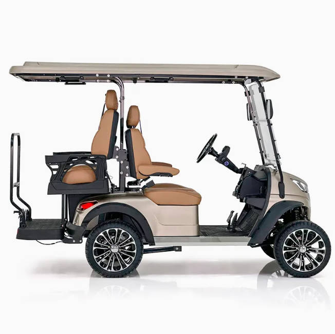 Performance Customized 4 Seats Forward Cart 4 Wheel Drive Electric Buggy Golf Cart 3